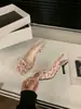 Zapatos de Tacón Alto Estilo Francés de Nicho con Lazo, Sandalias de Punta Abierta, Zapatos de Hada, Zapatos Romanos Negros de Verano 2026 para Combinar con Faldas