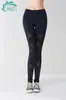 HWT Huawite Leggings de Fio de Alta Elasticidade Nove Pontos Cintura Alta Quadril Calças de Yoga Femininas Calças Apertadas Venda por Atacado