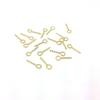 DIY material artesanal importado 14K ouro - envolto pérola pingente acessórios torcido agulha agulha enfiada retenção de cor