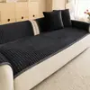 Cojín de sofá a cuadros engrosado estilo minimalista para sala de estar y dormitorio, con diseño antideslizante y resistente a los arañazos de gatos, adecuado como cojín de asiento de sofá para mascotas