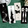 30 Marcadores de Páginas Simples em Preto e Branco com Linhas de Tinta - Manual para Uso em Literatura e Criação - Faça Você Mesmo