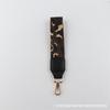 Outono e inverno novo contraste cor leopardo impressão pulseira largura 38mm não-apertando design pulseira bolsa digital cordão universal