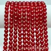 Cuentas de Vidrio Imitación Jade Cuentas Redondas Esmaltadas Aventurina Verde Cuentas Sueltas Accesorios para Joyería DIY Pulsera de Cuentas Productos Semi-terminados Venta al por Mayor
