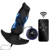 Nuevos productos para adultos del fabricante: tapón anal de descarga eléctrica de doble polaridad, un conjunto de juguetes sexuales para hombres y mujeres, con pulsos de descarga eléctrica