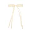 Horquilla con lazo de cinta transfronteriza para mujer de Amazon, sencilla y elegante, con clip de pico de pato multicolor, accesorio para el cabello con clip lateral.
