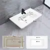 Ampla tampo de mesa cor creme sensação de pele de vento armário de banheiro armazenamento lateral luz sensor armário principal bancada de lavatório dourado Baisheng banheiro X18
