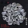 Piedras Trituradas de Cristal Natural Cristal Blanco Piedras Pequeñas Transparentes Piedras Desmagnetizadoras Maceta Paisajismo Piedras de Fondo para Acuario Ofrendas a Buda Adornos