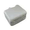Cubo de Plástico de Grado Alimenticio 5L Boca de Rosca Cubo Cuadrado Blanco para Desinfectante Cubo de Plástico Espeso para Químicos Cubo para Desinfectante de Alcohol