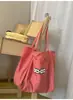 Bolsa Tote Azul Leite com Textura Macia tipo Sofá Estética Preguiçosa para Estudantes Universitárias, Vibe Descolada e Estilosa, Bolsa de Ombro para Férias e Dia a Dia