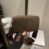 2025 Nuevo Estilo Retro Moda Commuter Bolso Cuadrado Pequeño, Simple y Casual Correa Ancha para el Hombro Bolso de Hombro Único Cruzado