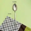 Suministro Transfronterizo de Amazon Cubiertos de Acero Inoxidable Juego de 18/24 Piezas Cuchillo para Bistec de Estilo Occidental, Tenedor, Cuchara para Uso en el Hogar y Hotel Juego de 4 Piezas