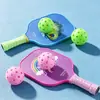 Set de palas de pickleball para padres e hijos cuidadosamente seleccionado, disponible en stock, set de regalo de palas de pickleball para ocio al aire libre en una caja colorida