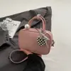 Bolso Pequeño Popular de Moda para Mujer 2026 Nueva Moda Bolso Cruzado Versátil con Acabado de Alta Gama, Bolso de Mano Cuadrado Pequeño
