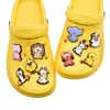 Hebillas para Zapatos Decorativas de Animales de Dibujos Animados Lindos en Stock, Amuletos para Zapatos de Goma Suave PVC, Accesorios para Zuecos, Artículos Decorativos