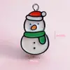 N517 Miss Parker Feliz Navidad Accesorios de Resina DIY Adornos para Pasador Hechos a Mano Materiales para Colgantes Pegatinas a Juego