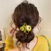 Banda de Goma Duradera de Alta Elasticidad para Recoger el Cabello Lazo de Calabaza para el Cabello Lazo para el Cabello Anillo para el Cabello Moño Accesorios para el Cabello Mujeres