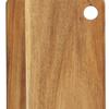 Tabla de Cortar de Madera de Acacia Madera Sólida Tabla de Quesos Camping al Aire Libre Portátil Tabla para Cuchillo de Fruta Tabla de Madera para Delicatessen