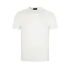 Camiseta Casual Versátil Simples de Manga Curta Xadrez Pequeno Elástica de Modal Estilo Americano Tendência para Homens e Mulheres, Verão