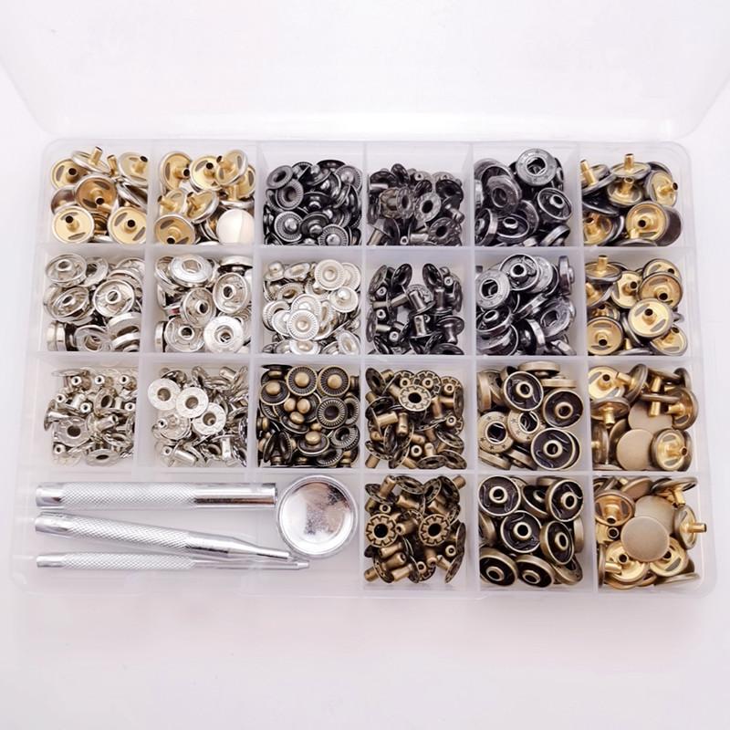 60套装3色螺丝大白扣2