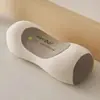 2025 Nueva Alforfón Integral Protección de Cuello Almohada Tridimensional Adulto Ayuda para Dormir Almohada de Tracción Soporte Almohada Cervical Cilíndrica Dura Venta al por Mayor