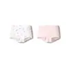 [IP Peppa Pig] Cueca Boxer Infantil Feminina Balabala Shorts de Quatro Cantos Pacote com Dois