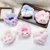 Linda Banda para el Cabello de Peluche de Dibujos Animados Tocado para Muñeca DIY Accesorios para el Cabello Hechos a Mano Banda Elástica Alta Regalos Pequeños Venta al por Mayor