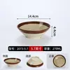 Imitación de Porcelana Melamina Retro Rústico Tazón Tazón para Salsas de Hot Pot Uso Comercial Creativo Calle Tradicional de Chongqing Tazón Plato para Guarniciones de Hot Pot