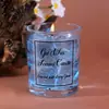Velas Aromáticas de Cera de Gelatina de Cristal, Conjunto Caixa de Gelo Bolha, Lembranças Exquisitas de Fragrância para Aniversário e Feriados, Velas de Gelatina