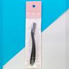 Cuchillo para Cejas Macro para Hombre Seguridad Antirrayas Principiante para Mujer Rascador Doble para Cejas con Peine Flor