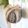 Transfronteiriço Novo Estilo Europeu e Americano Moda de Natal Bolas de Natal Enfeites de Decoração para Festa de Feriado Feitos à Mão em Tricô