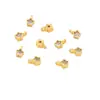 Colgante de Estrella de Cinco Puntas Doble Colgante con Incrustaciones de Diamantes Color Cobre Chapado en Oro de 18 Quilates con Colgante de Estrella de Borde Floral Doble Colgante Accesorios para Joyería Hechos a Mano para DIY
