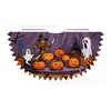 Capas Europeias e Americanas Feitas Sob Medida de Fábrica para Festas de Halloween com Estampa de Abóbora, Adequadas para Meninos e Meninas, com Cordões