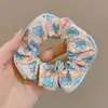 Scrunchie de rede de renda de bolinhas novo estilo coreano com um toque vintage e sofisticado, adequado para rabos de cavalo, um acessório de cabelo para meninas