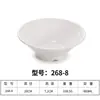 Tazón de Melamina A5 para Fideos, Tazón Grande de Imitación Porcelana, Tazón Commercial Ajisen Ramen, Tazón de Plástico para Sopa de Fideos de Arroz, Tazón de Borde Invertido, Tazón Picante para Hot Pot