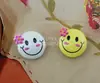 Atacado Flor Rosto Sorridente Boneca de Resina Rosto Sorridente Expressão Material DIY Capa de Celular Acessórios de Roupa