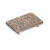 Fivela decorativa longa de 30 mm Fivela quadrada para sapatos Fivela de pino para roupas Acessórios para bagagem Sapato Flor Marca registrada Fivela decorativa Atacado
