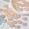 Cuentas de Resina Frescas y Delicadas con Agujero Recto y Caras Cortadas, Materiales Hechos a Mano para Pulseras y Collares DIY, Accesorios de Joyería, Cuentas Sueltas