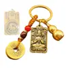 Pingente Chaveiro Zodiaco Chinês de Doze Animais Metal Pequeno Acessório de Presente Fábrica de Presentes Decorativos de Alta Qualidade