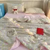 Colcha de Verano de Algodón Lavado Transfronteriza Temu Shein Comercio Exterior, Colcha Fina de Verano para Aire Acondicionado, Lavable a Máquina, Regalo, Colcha de Verano al por Mayor