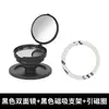 Soporte de Teléfono Espejo con Airbag, Logo Impreso, Espejo de Maquillaje Portátil Giratorio de 360 Grados, Soporte Perezoso para Teléfono