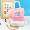 Bolso Bandolera Vanguardia para Hombro Niños Bandolera Bolso de Mano Perla Burbuja Bolso Bandolera de Silicona para Hombro Bolso Gelatina