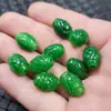 Cui Yu Gan Qing Lu Lu Yu Shi Tong San Zhu Verde Completo Relieve Ruyi Lu Tong San Zhu Colgante Esmeralda Colgante de Jade