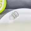 Accesorios DIY de Cristal Color-Preservante Relleno de Oro de 14K 10mm Rosca Asimétrica Agujero Grande Cuentas Espaciadoras Pulsera Collar Accesorios con Cuentas