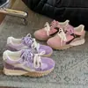 Piel de Vaca~Piel Genuina 6cm de Altura Interna que Aumenta Zapatos de Entrenamiento Alemanes para Mujer, Nuevos Zapatos Deportivos Casuales para Mujer Primavera 2026