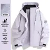 Nueva chaqueta softshell para hombre 2026, moderna y versátil para primavera y otoño, chaqueta cortavientos para exteriores, estilo unisex