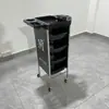 Novo Carrinho de Cabeleireiro, Carrinho de Ferramentas para Salão de Beleza, Carrinho de Cabeleireiro Multifuncional, Carrinho para Permanente e Coloração de Barbearia, Carrinho de Armazenamento