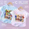 Conjunto Deportivo Infantil Temático de Restaurante de Suzi, Camiseta de Manga Corta y Shorts de Secado Rápido, Ropa de Casa Fresca para Niños y Niñas