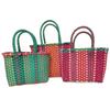 Bolso Nuevo Tejido de Primavera para Fotos de Vacaciones, Bolso de Playa, Pieza Shuangling, Bolso Infantil, Cesta de Verduras, Fabricante Transfronterizo al por Mayor