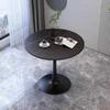 Mesa de Té de Pizarra de Lujo Accesible Escandinavo Mesa de Balcón Hogar Apartamento Pequeño Sala de Conferencias Recepción Nueva Pizarra Negociación Mesa Redonda Pequeña