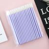 Pincel Labial Sólido, Pincel de Maquiagem para Batom Flocado, Pincel Labial Sólido para Gloss, Bastão de Limpeza de Mousse para Cílios, Pincel Labial Descartável